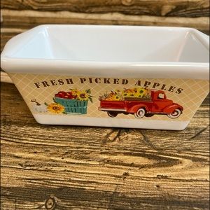 Red truck mini baking dish🍁